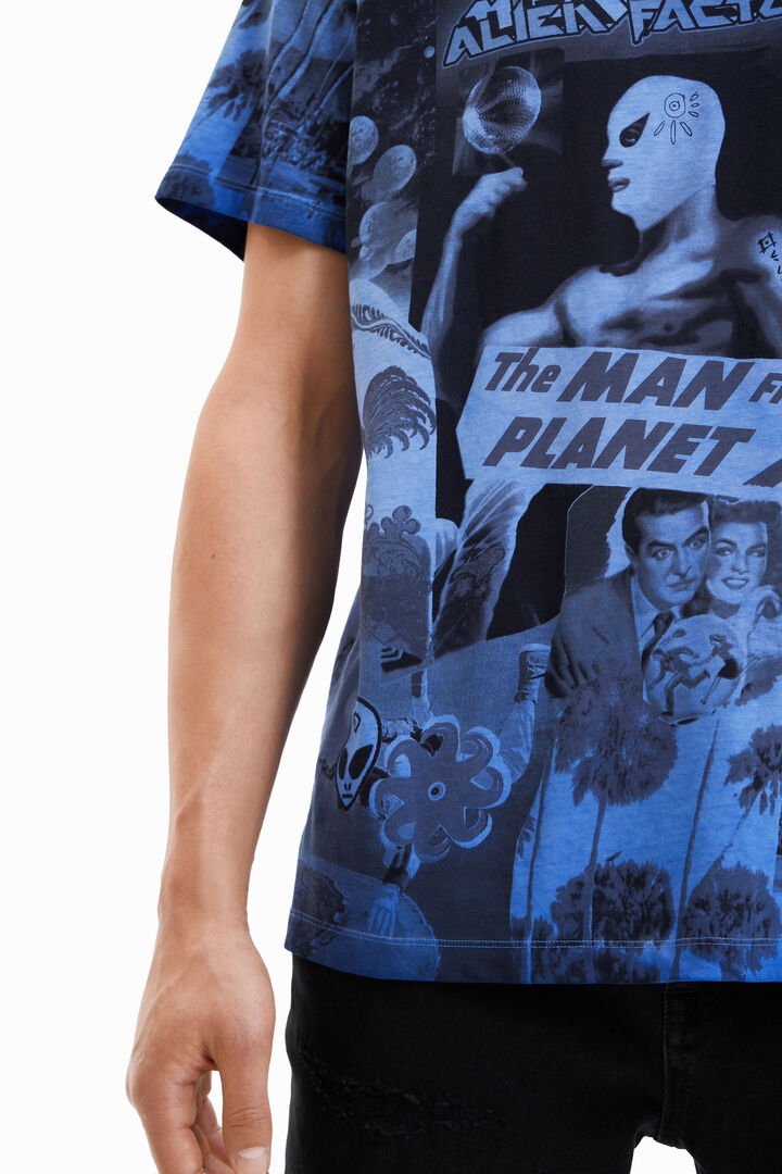 T-shirt collage aliens | Desigual