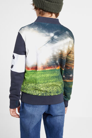 Reversible football sweatshirt | Desigual