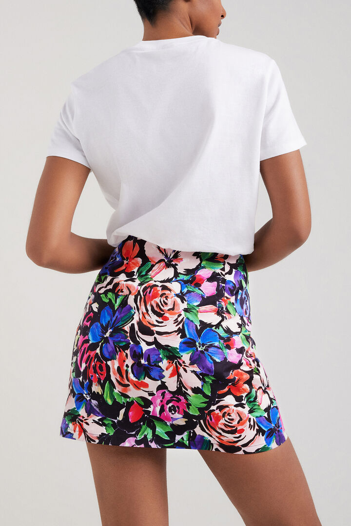 Floral miniskirt | Desigual