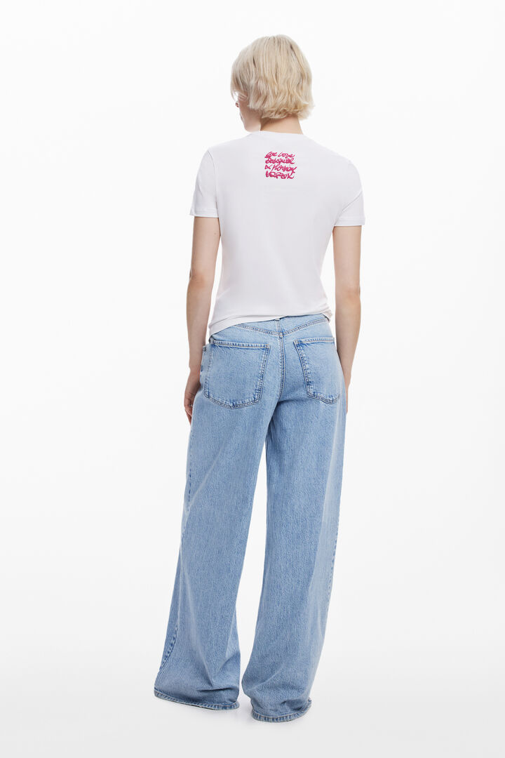 T-shirt designed by Mr. Christian Lacroix | Desigual