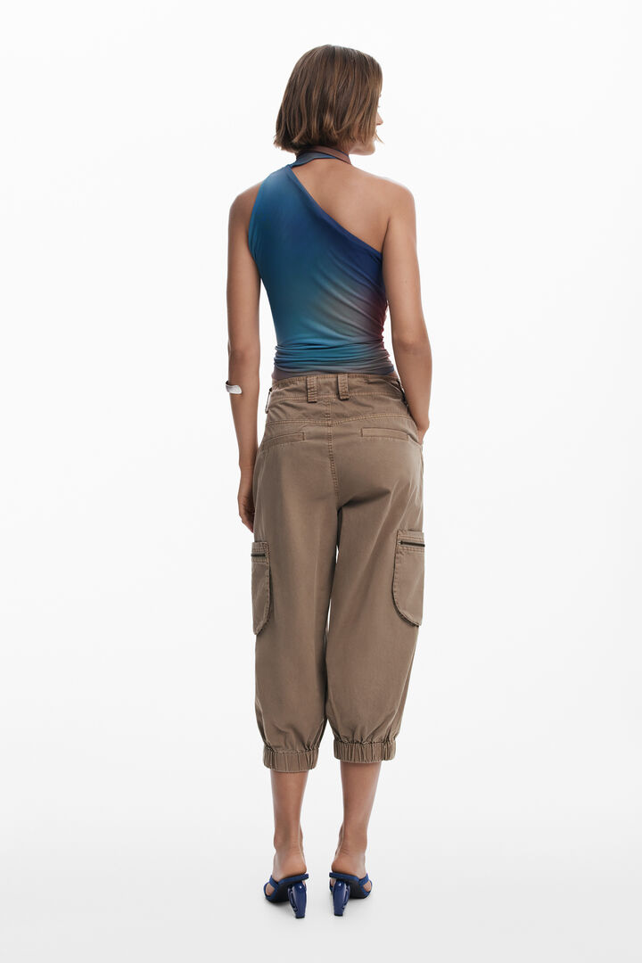 Cargo capri pants | Desigual