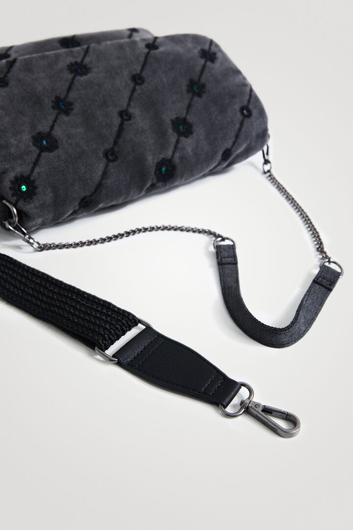 Sac à bandoulière façon jean | Desigual