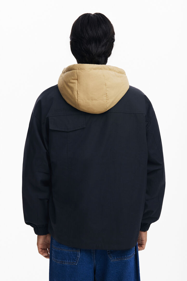 Windbreaker with a hood | Desigual