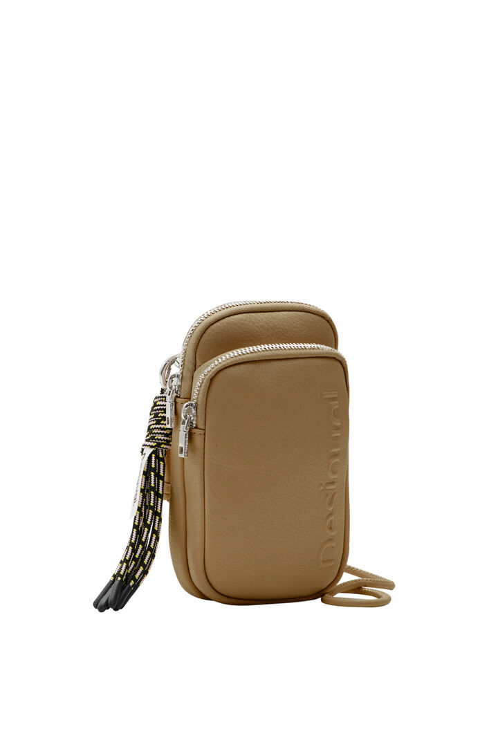 Faux-leather wallet phone case | Desigual