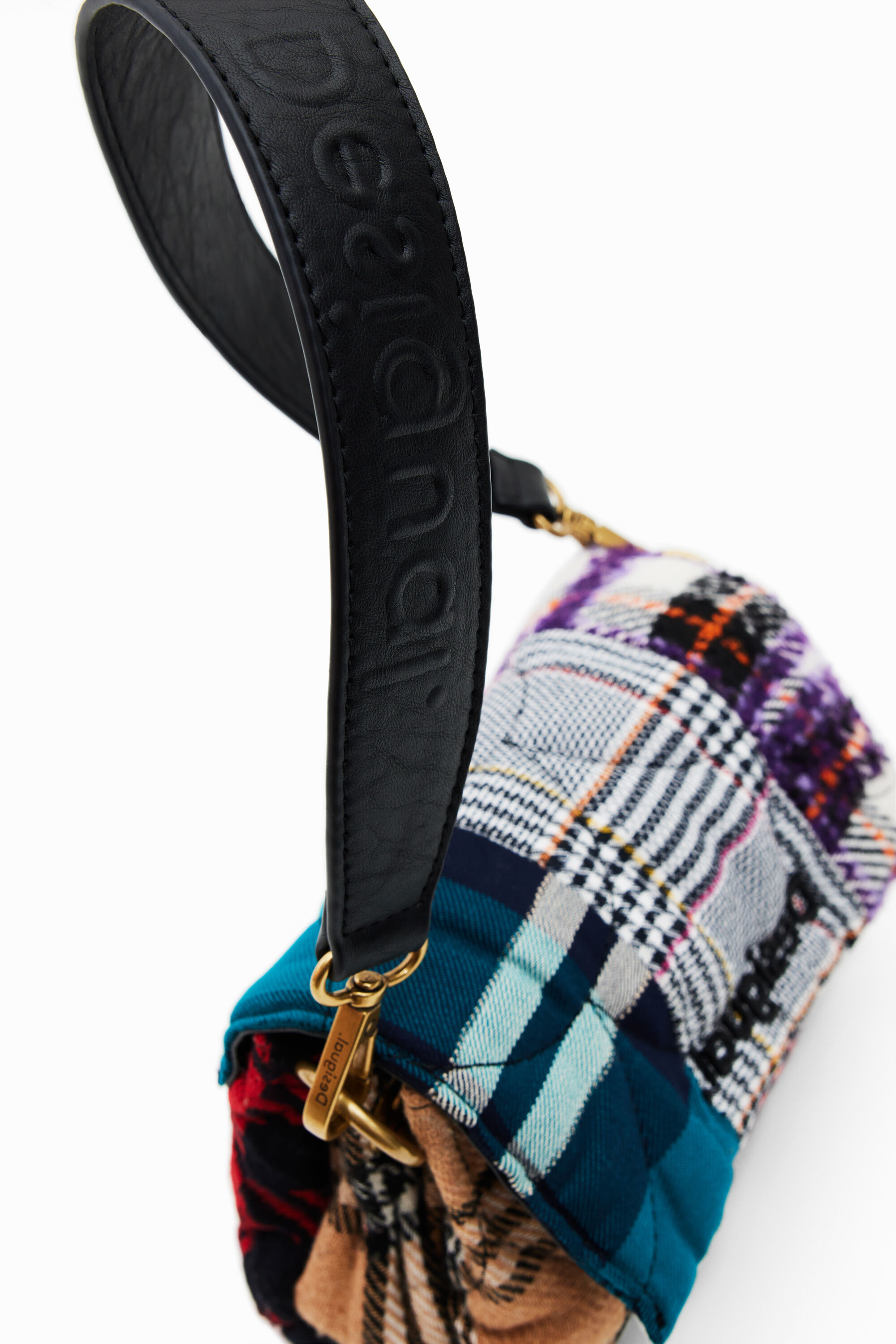 Sac desigual tartan store