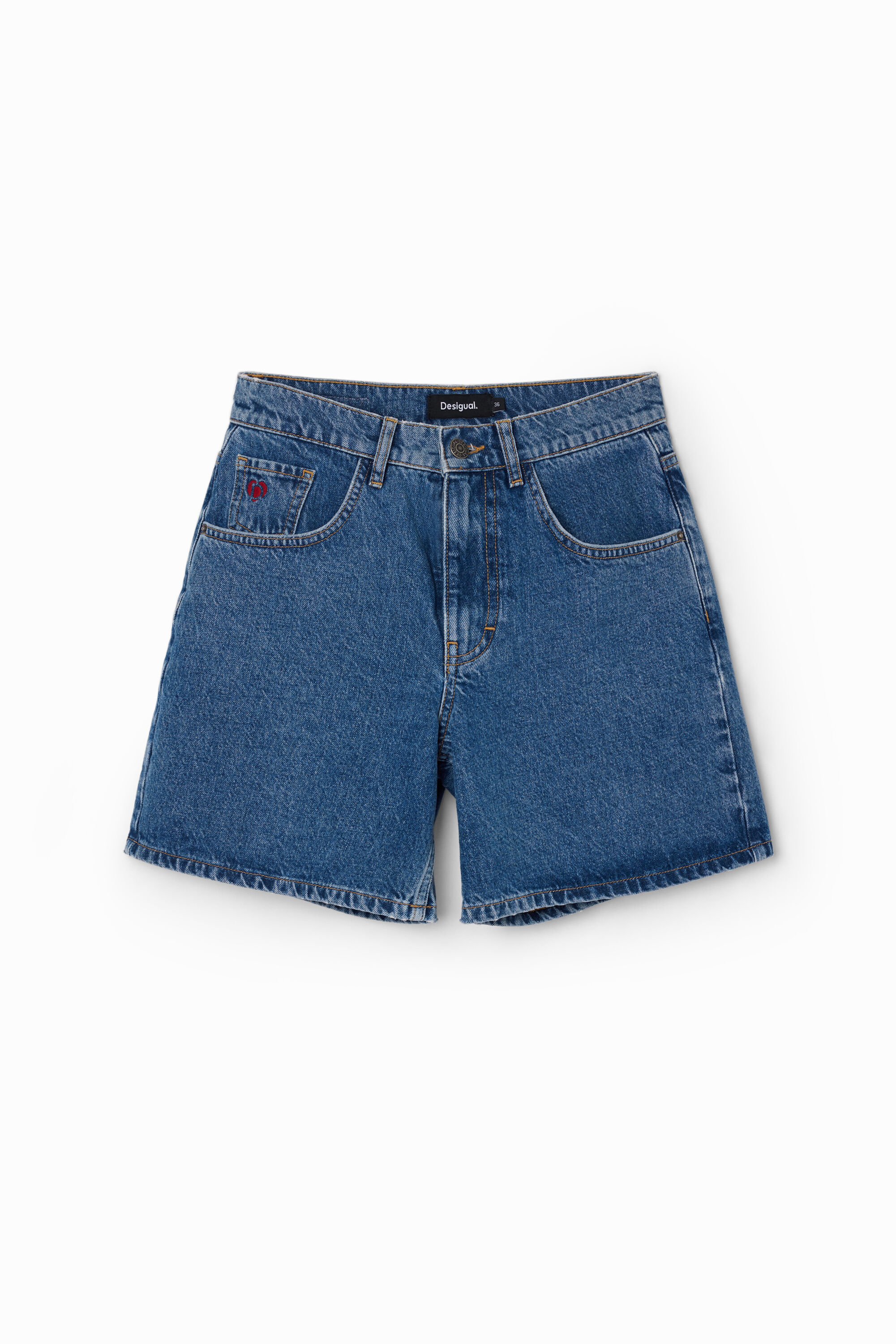 Plain denim shorts clearance