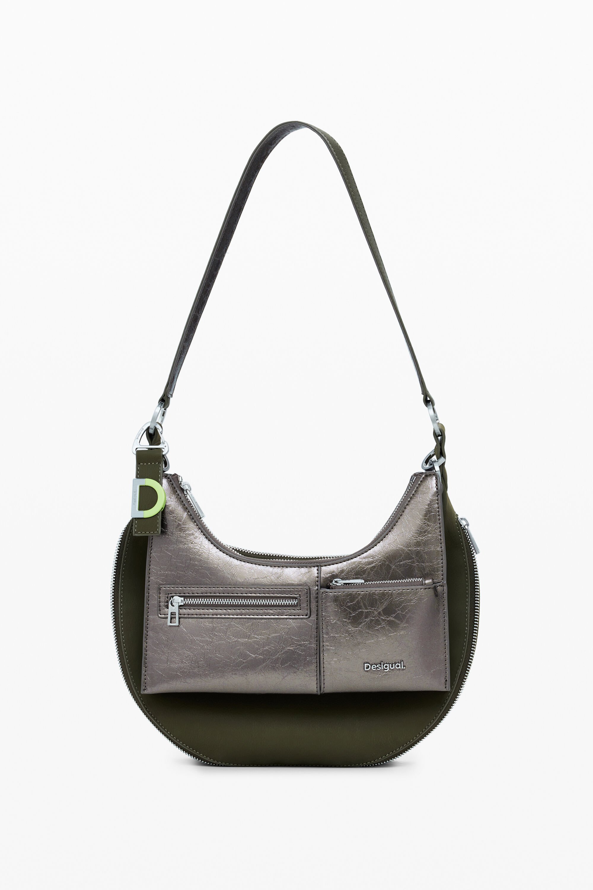 Sac convertible métallisé moyen - Desigual - Modalova