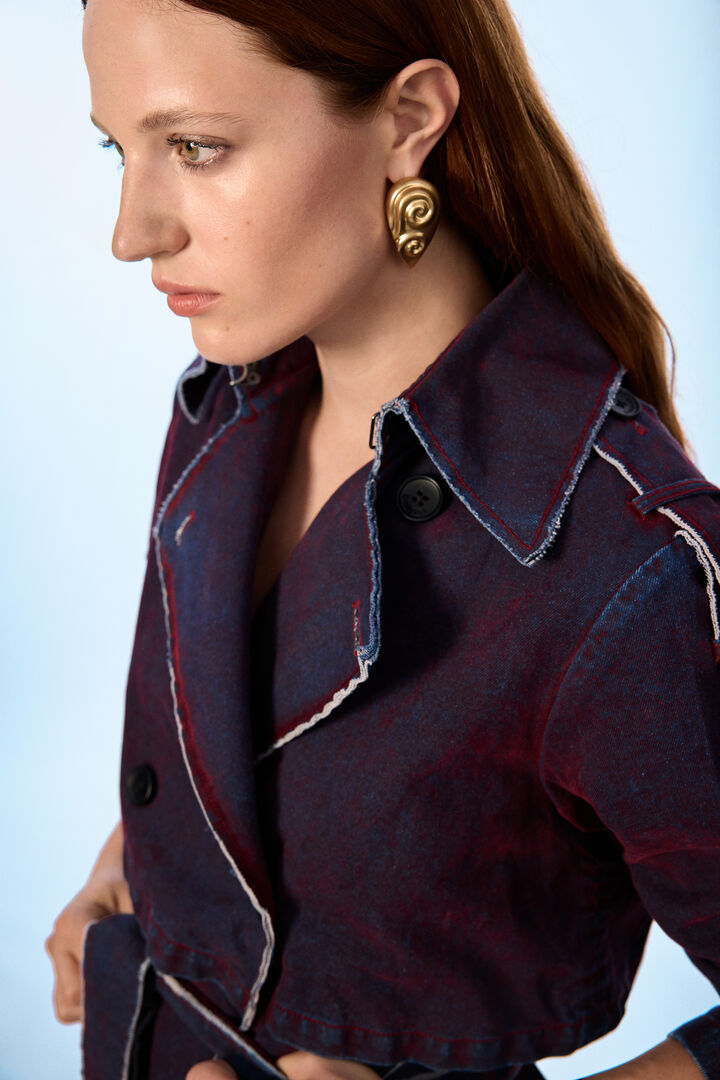 Trench coat 100% cotton
