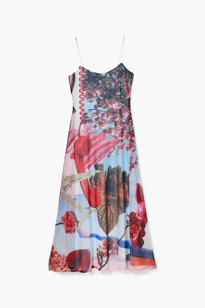 Vestido midi estampado M. Christian Lacroix | Desigual