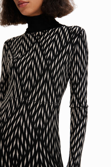 Vestit curt geomètric | Desigual