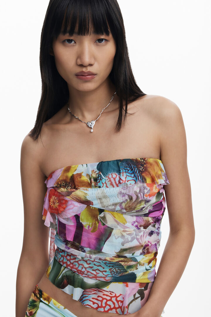 Camiseta desenhada por Mr. Christian Lacroix | Desigual