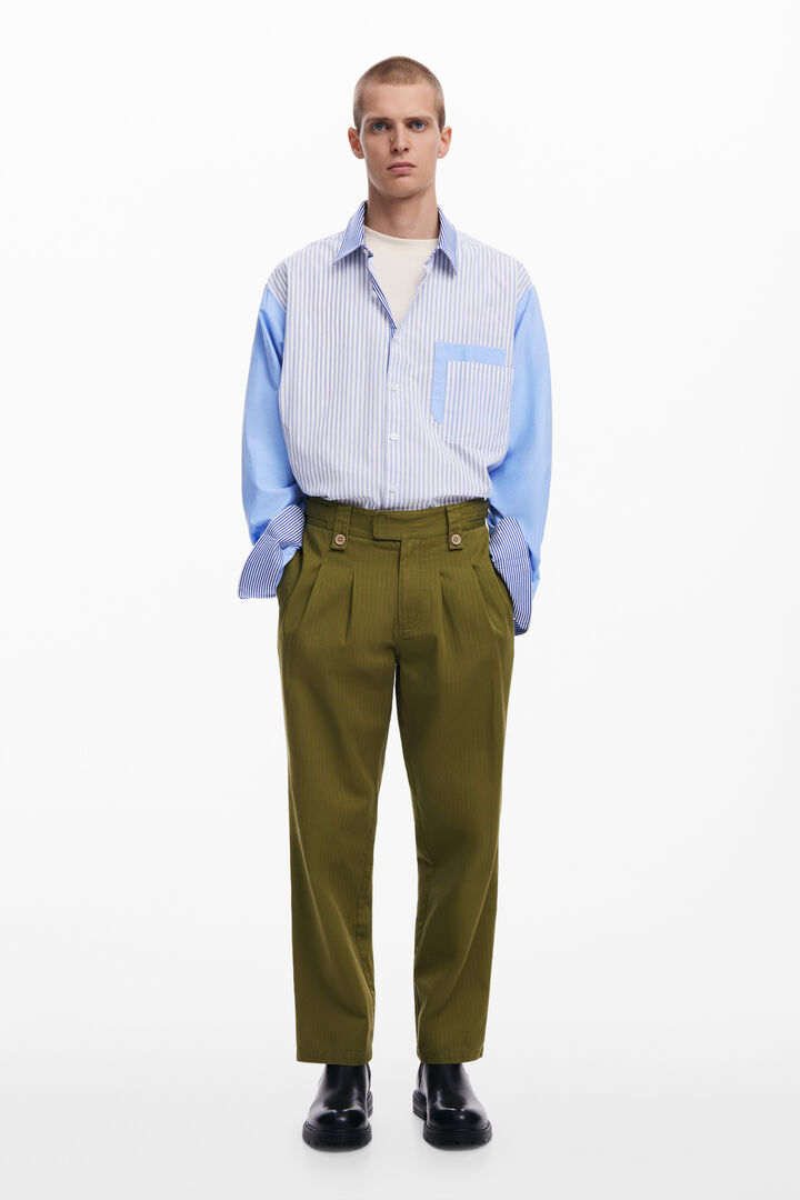Pleated trousers | Desigual