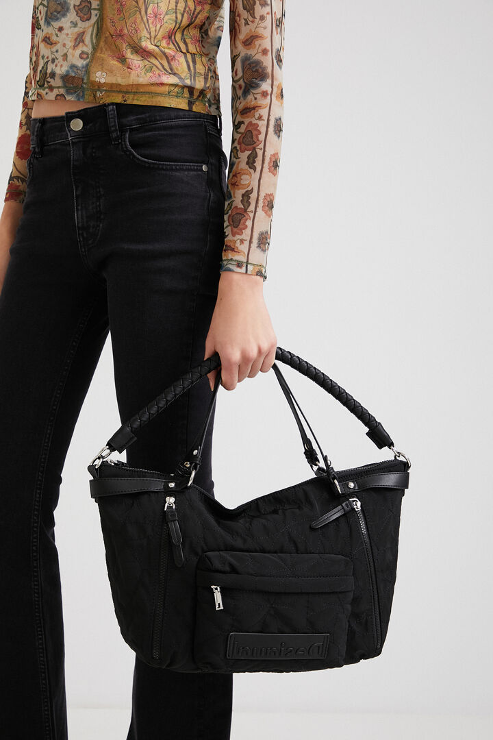 Textured recycled bag | Desigual