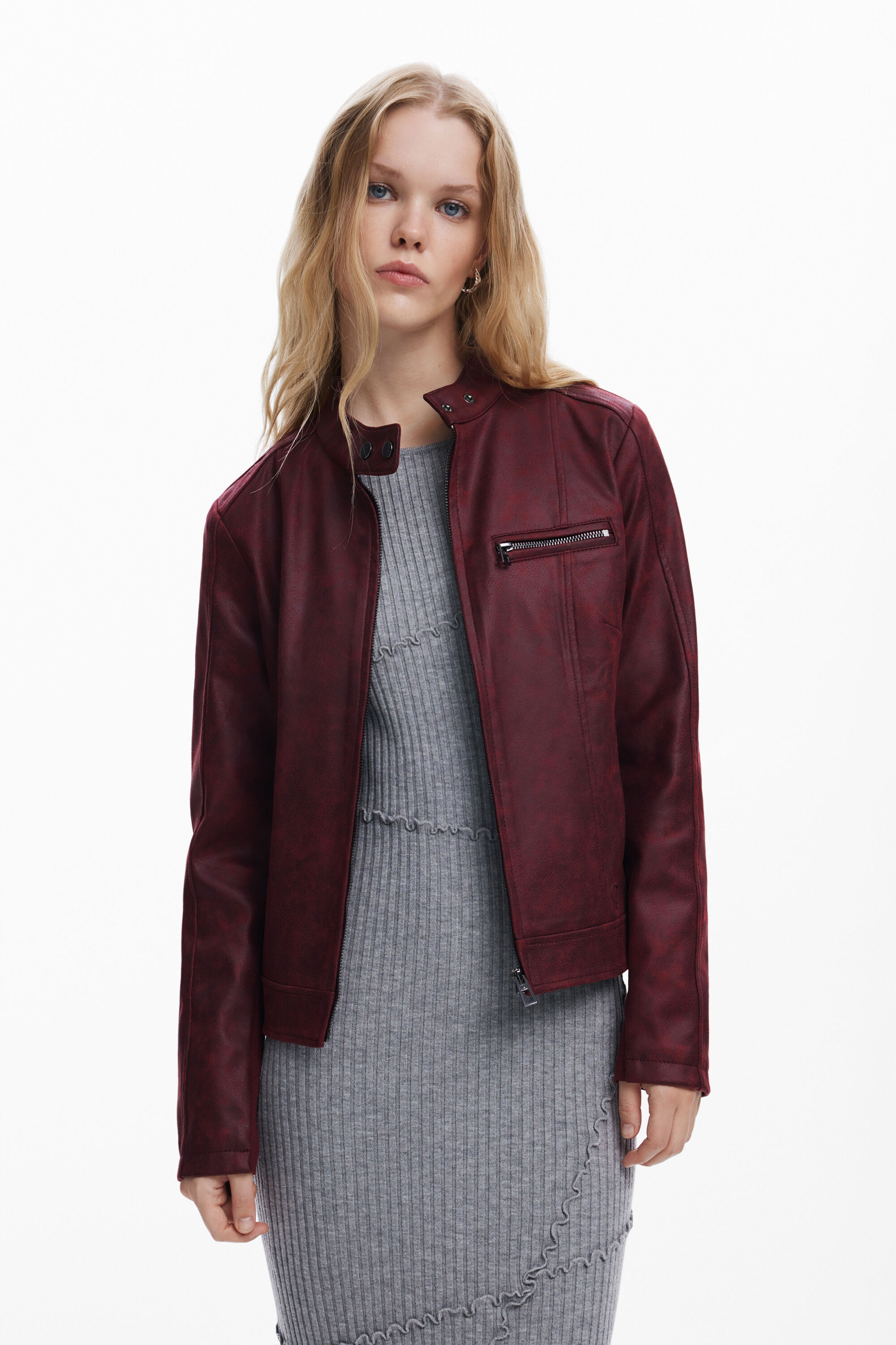 Cazadoras biker de mujer Desigual