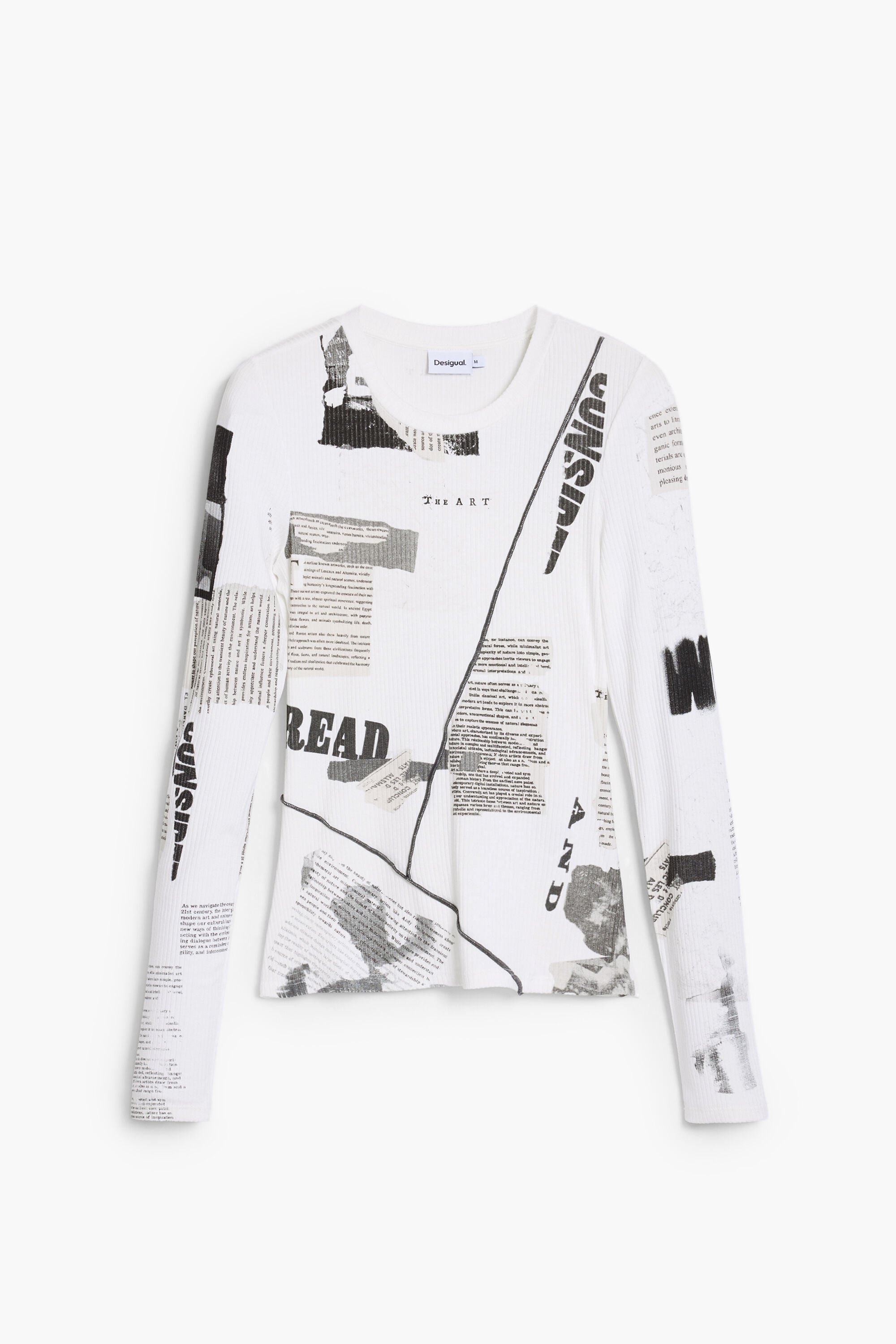 Camiseta periódico canalé