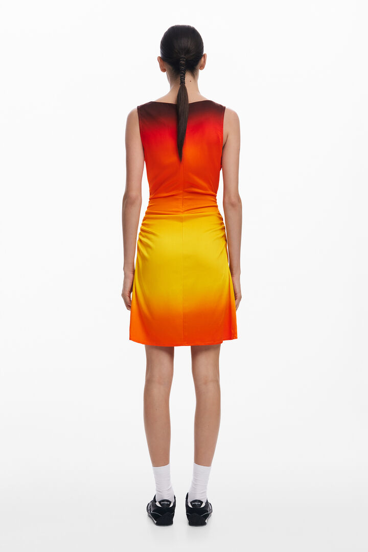 Vestido asimétrico degradado | Desigual