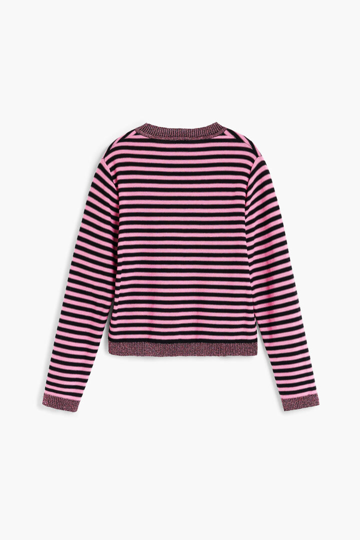 Striped sweater with star