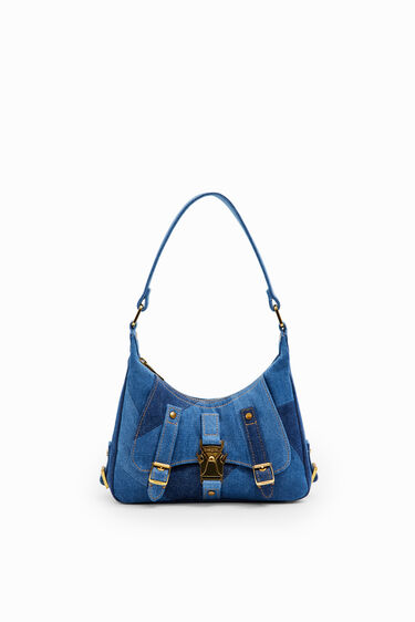 Sac denim patchwork María Escoté | Desigual