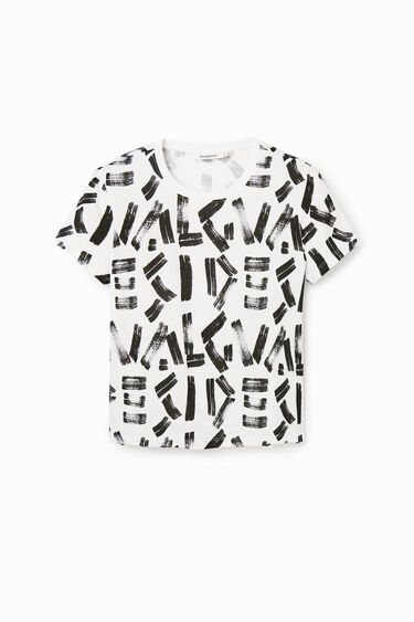 Samarreta lletres arty | Desigual