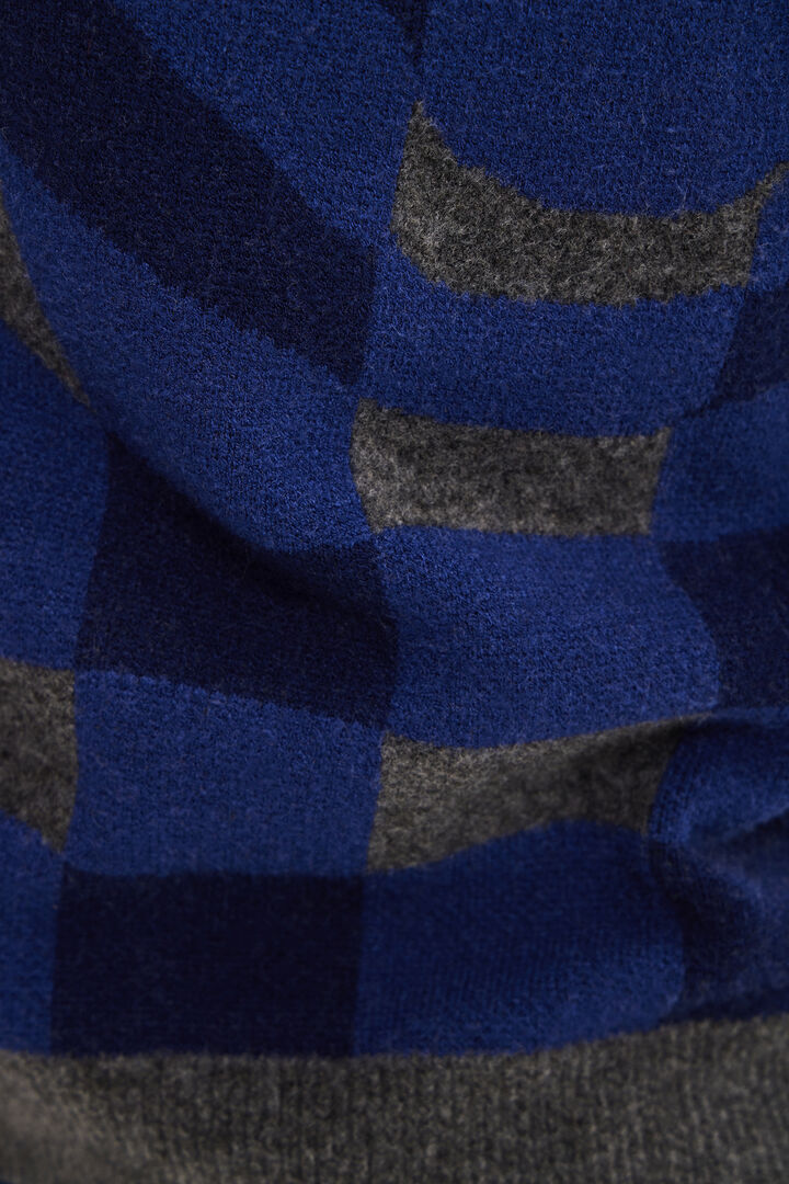 Loose checkerboard jumper | Desigual