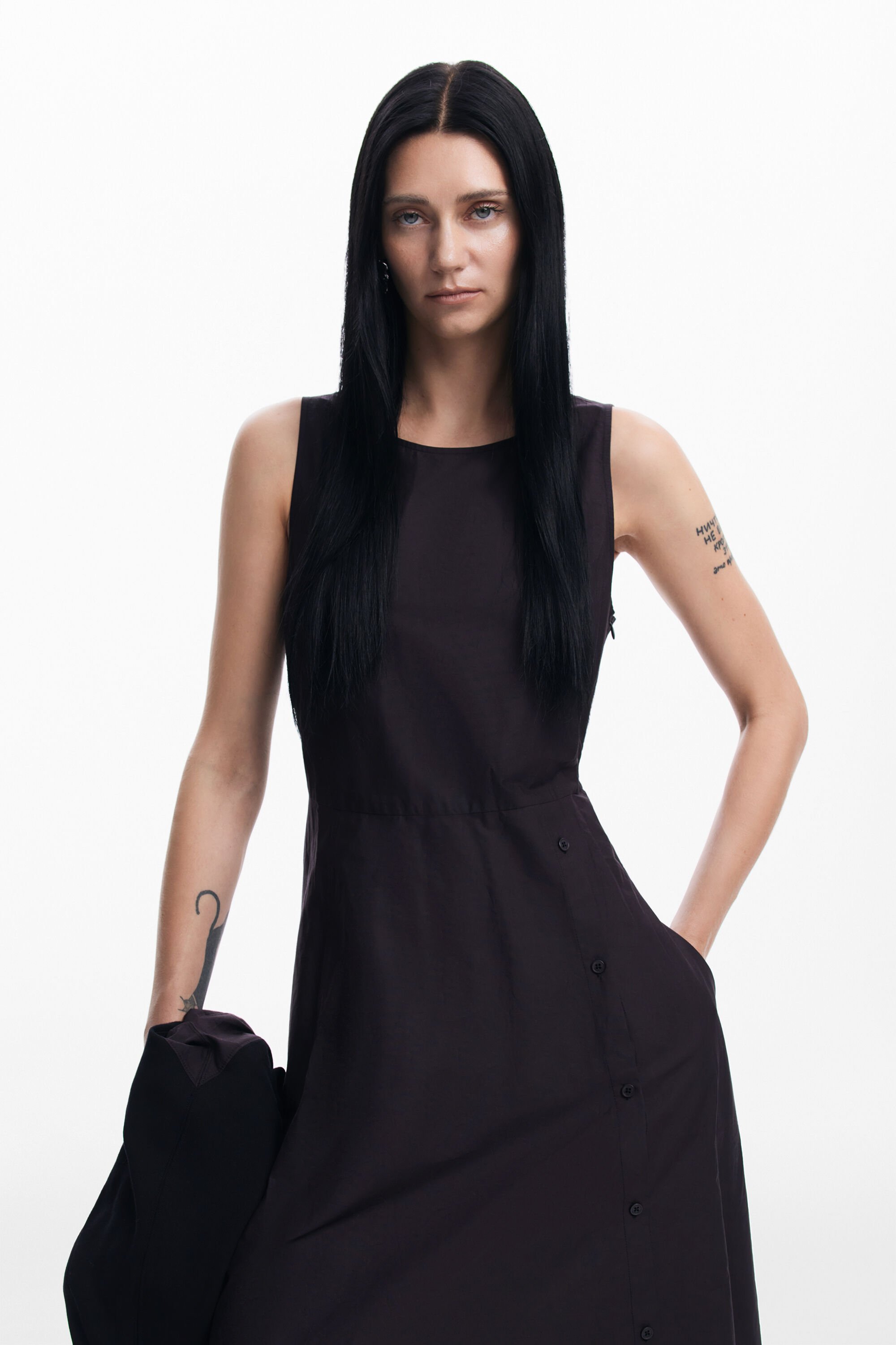 Robe noire desigual shop