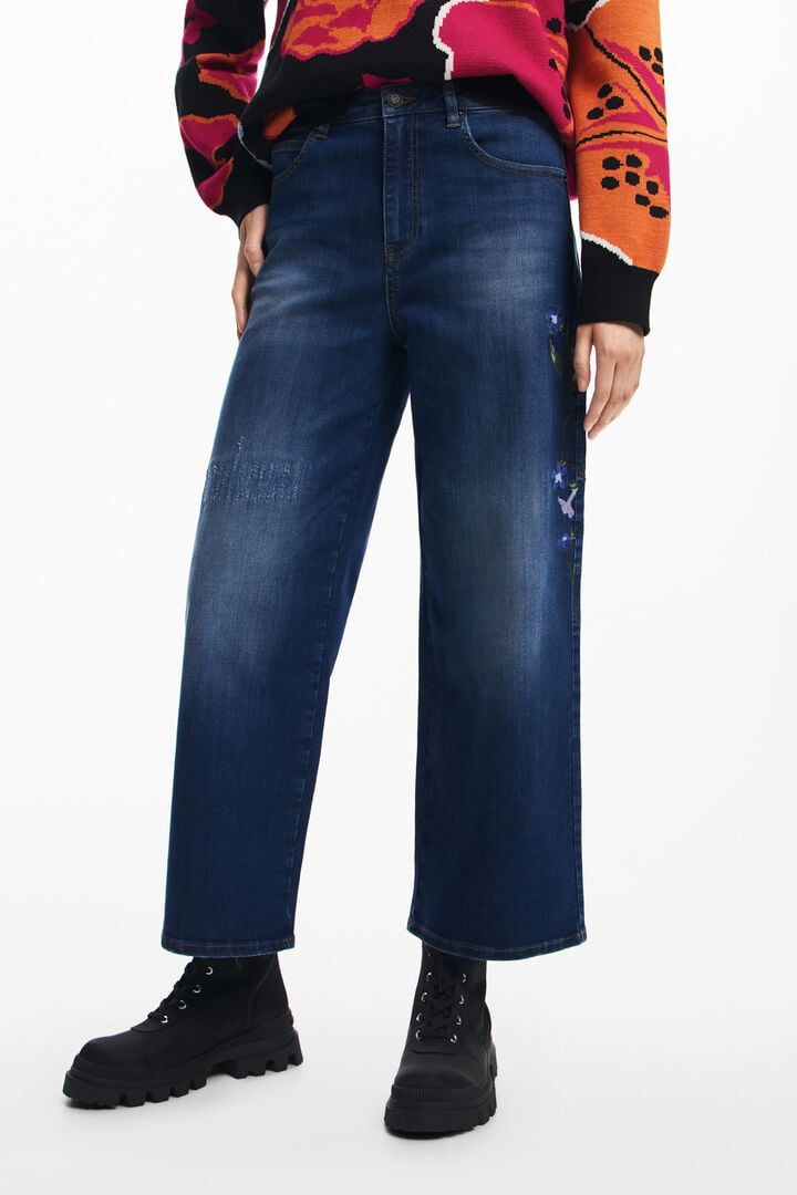 Denim culotte jeans | Desigual