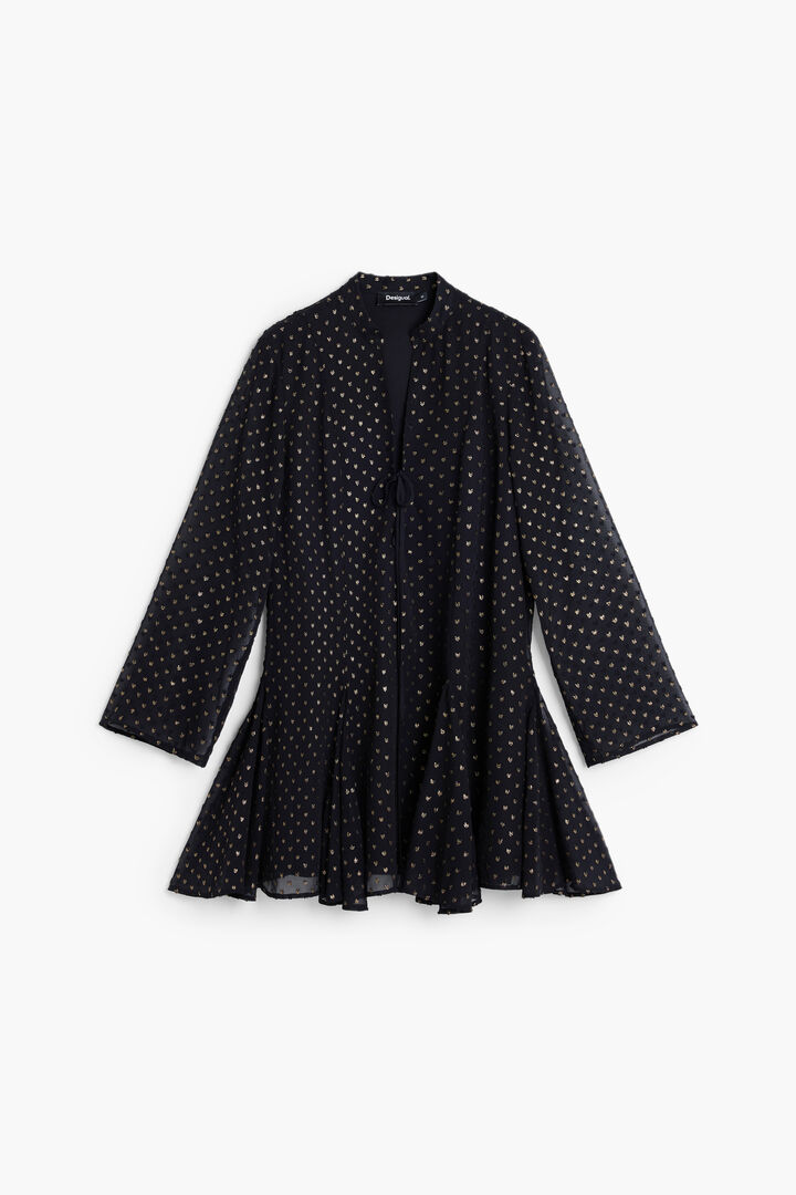 VESTIDO PLUMETI CORTO | Desigual