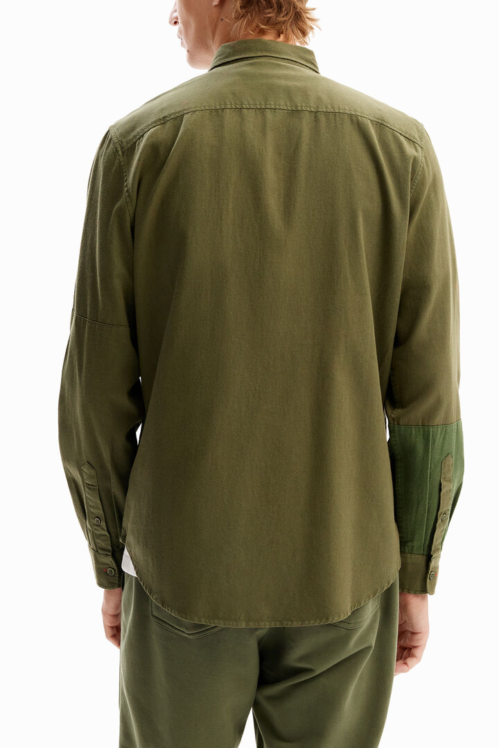 Camisa sarga patch | Desigual