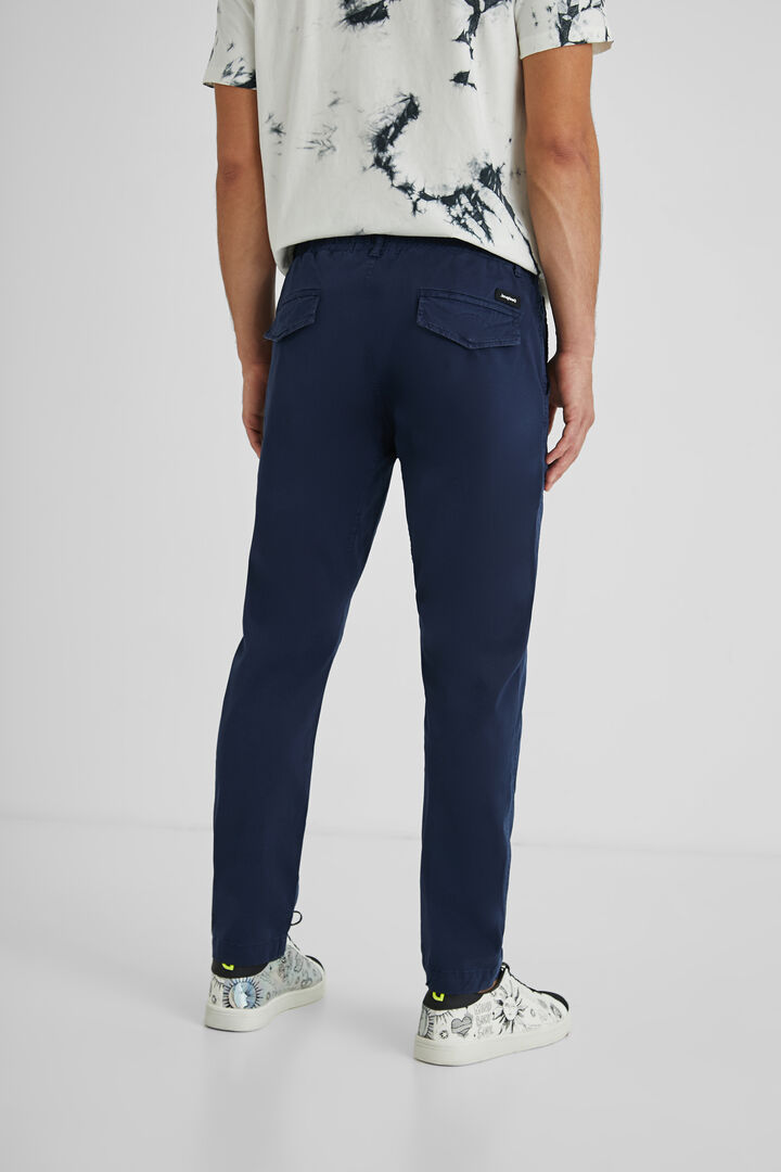 Boy's slim trousers drawstring | Desigual