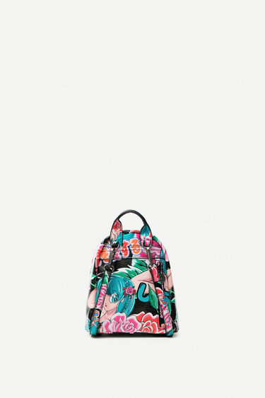 Printed mini-backpack | Desigual