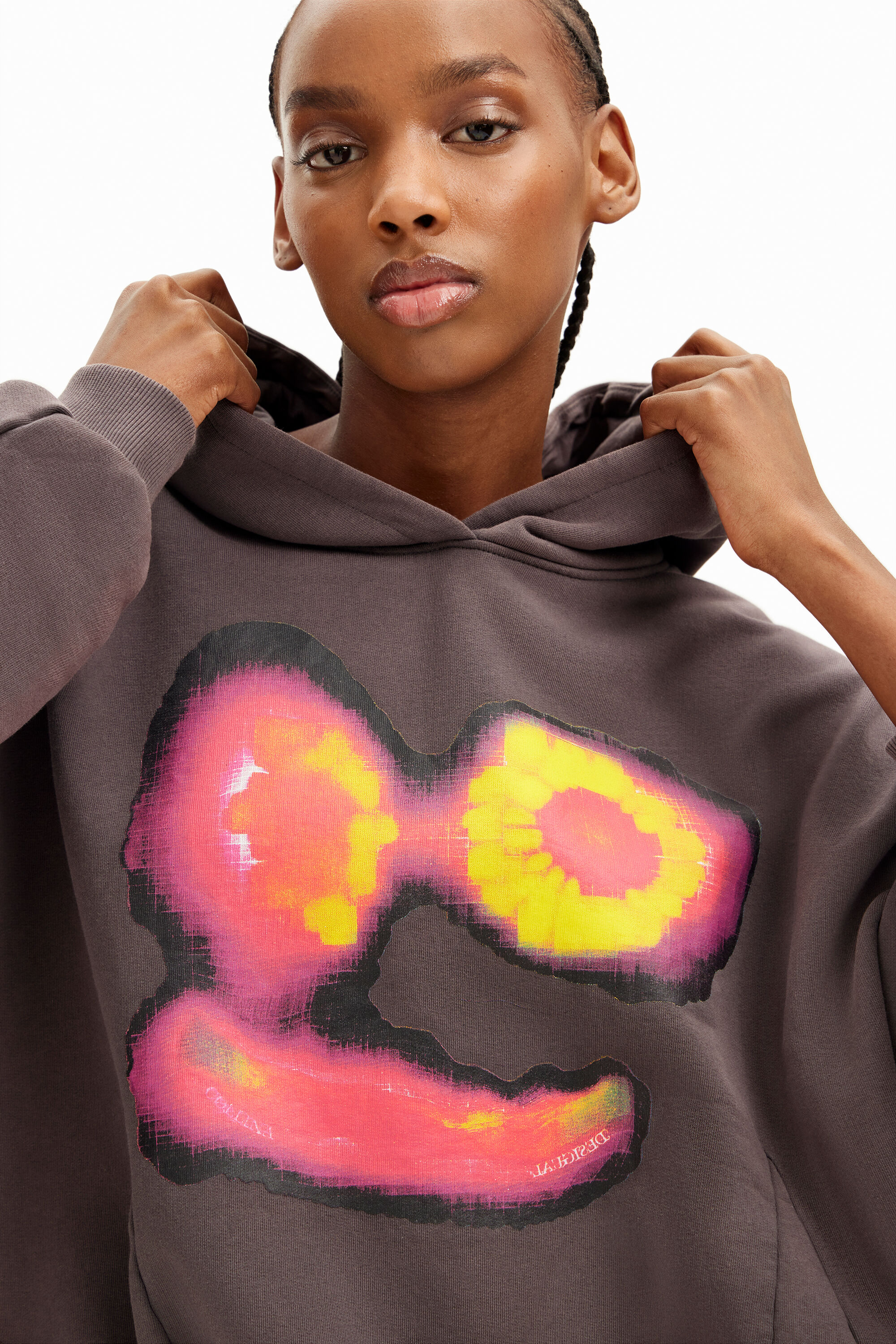 Collina Strada oversize sweatshirt women s Desigual