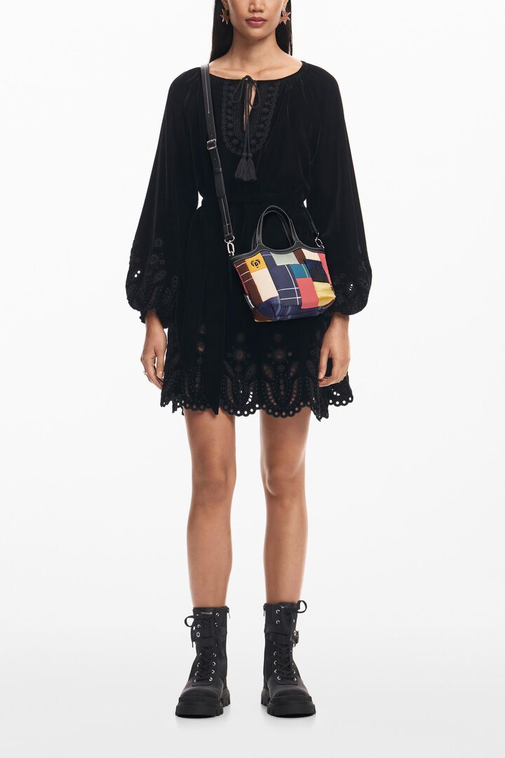 Abito mini ricamato | Desigual