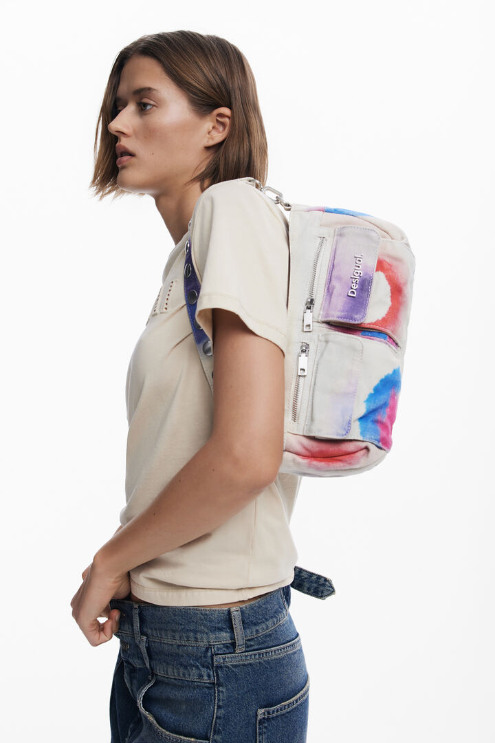 Bolso bandolera bolsillos pequeño | Desigual