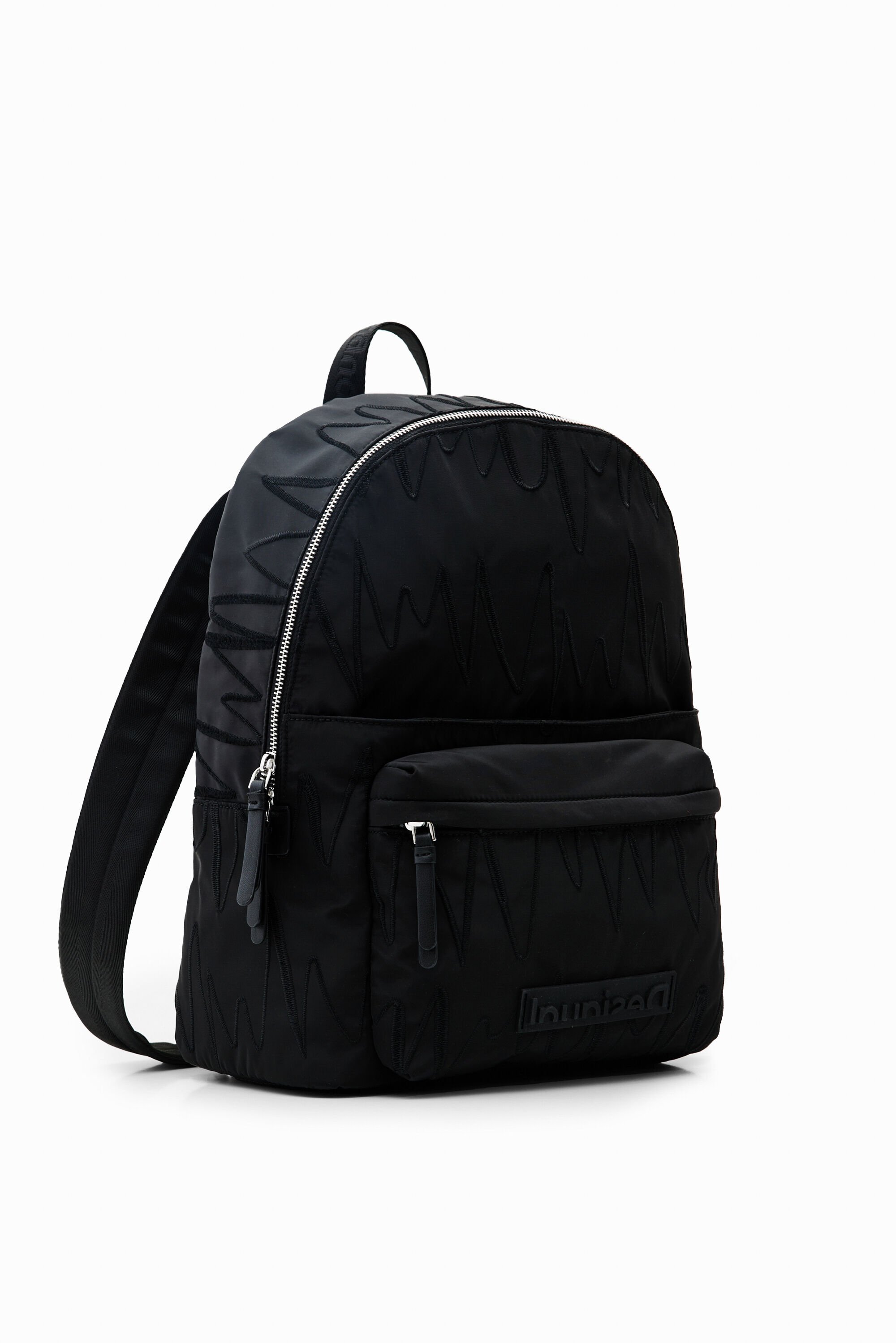 Mochila mediana zigzag