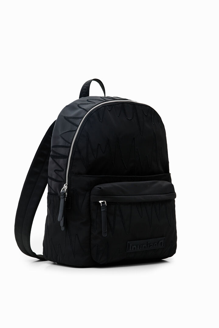 Midsize zigzag backpack | Desigual