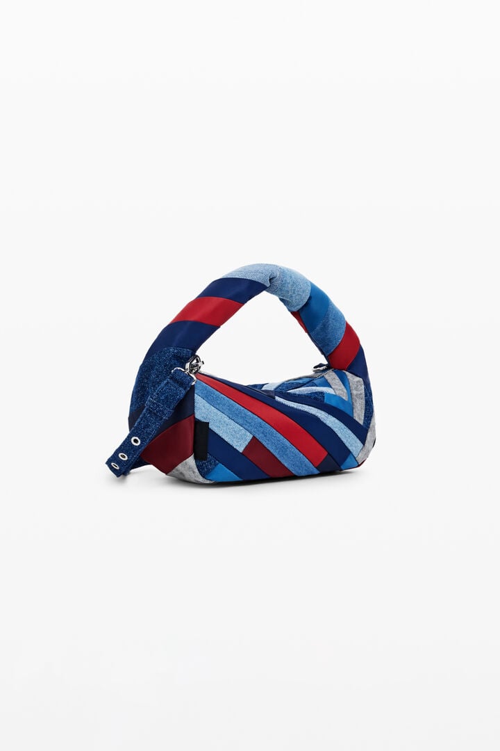 Striped denim bag | Desigual