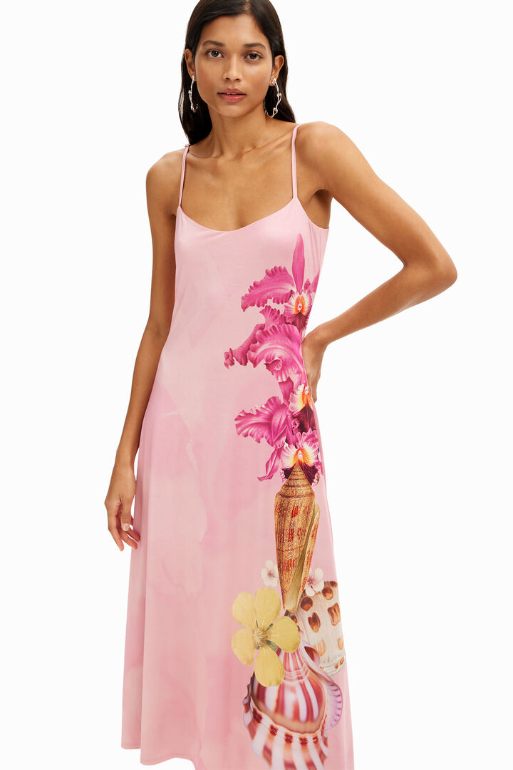 Robe longue coquillages M.Christian Lacroix | Desigual