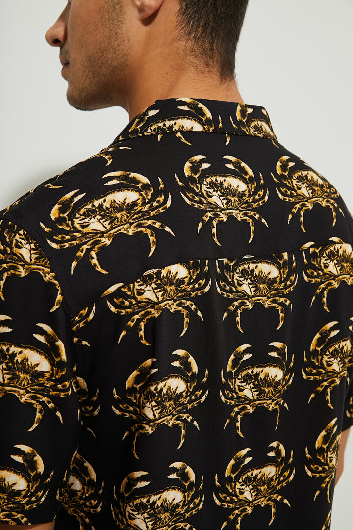 Camisa resort cuello cutaway | Desigual