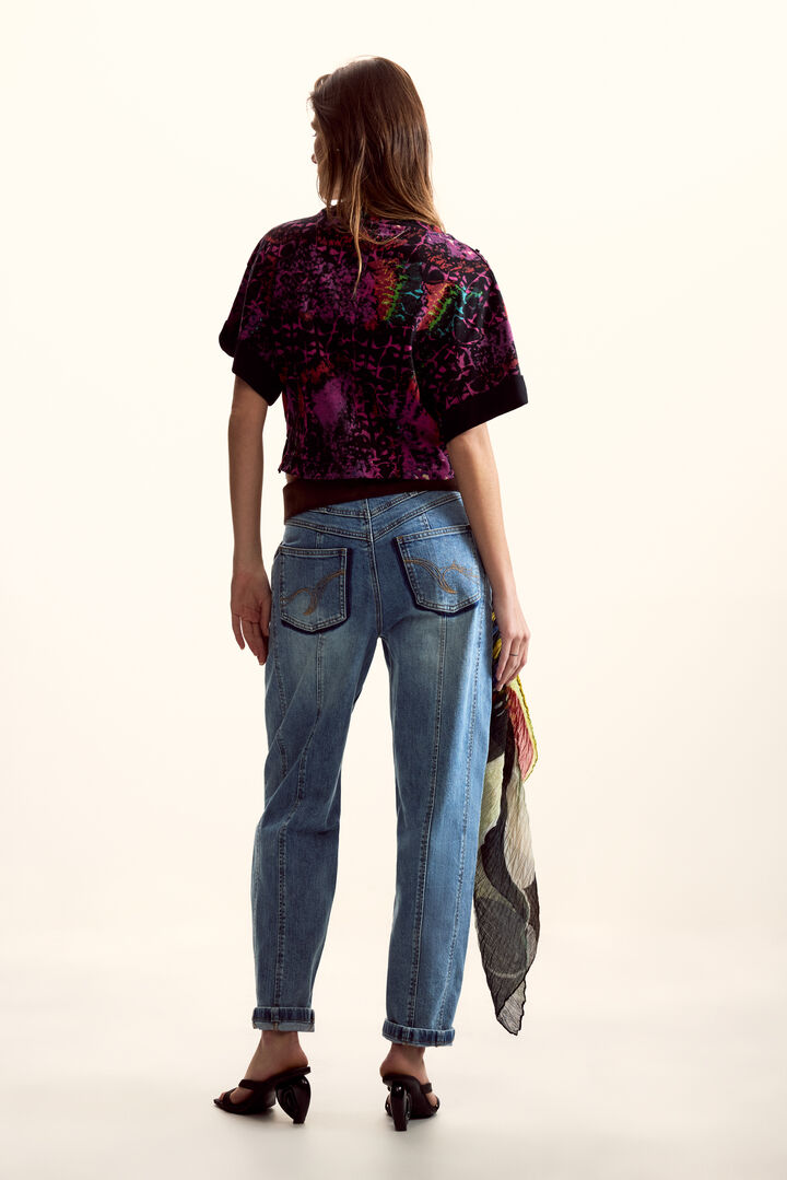 Ethnic T-shirt designed by Mr. Christian Lacroix | Desigual