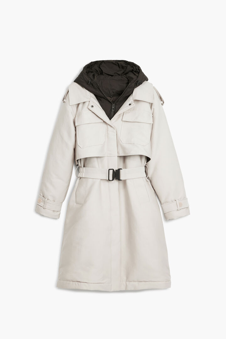 Light long padded jacket | Desigual