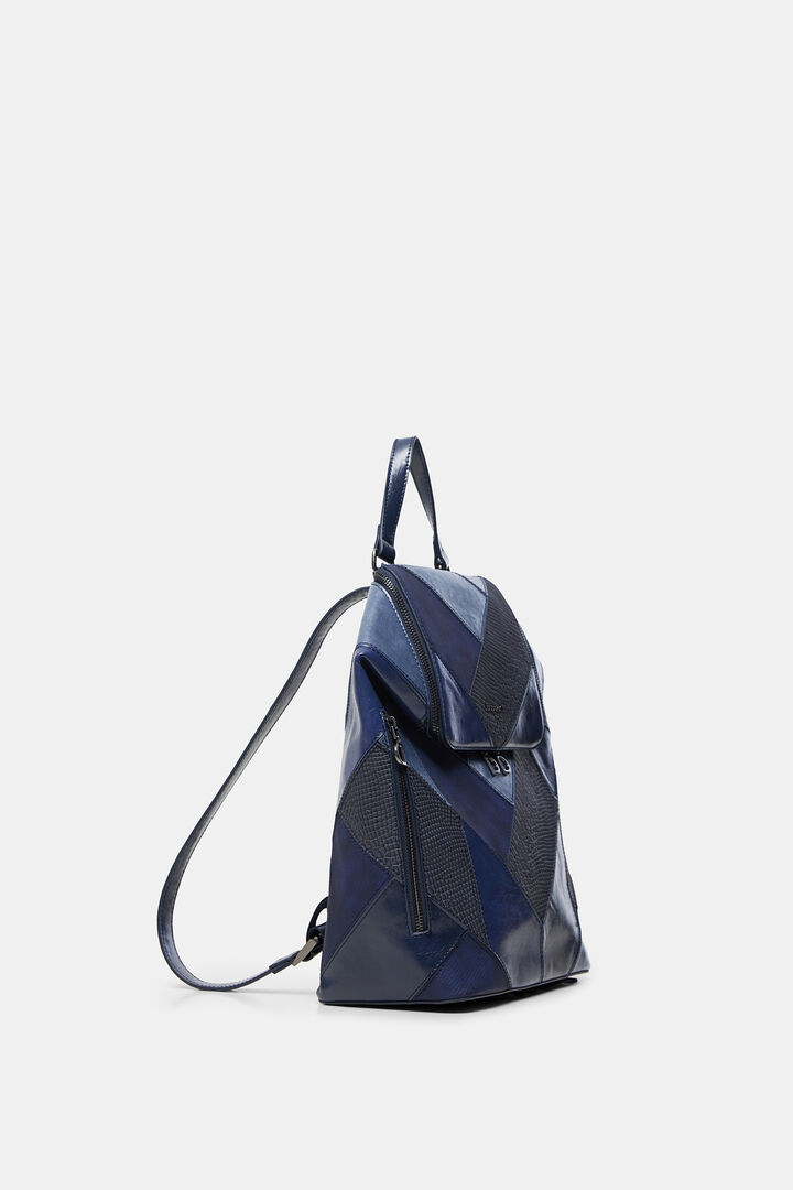 Backpack mosaic leather effect | Desigual