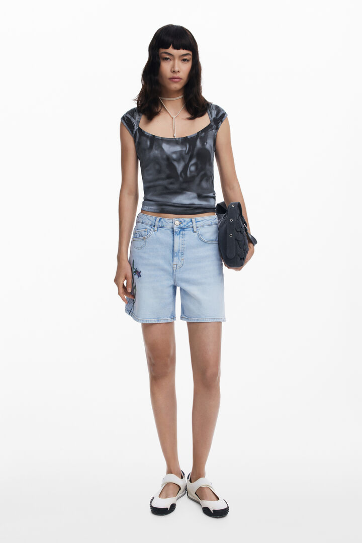 Short-sleeve gradient T-shirt | Desigual