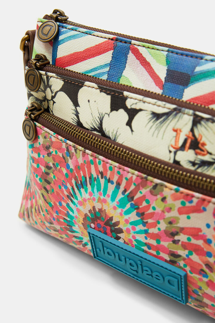Bolso bandolera multiestampado | Desigual