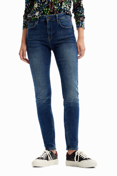 Push-up skinny jeans | Desigual