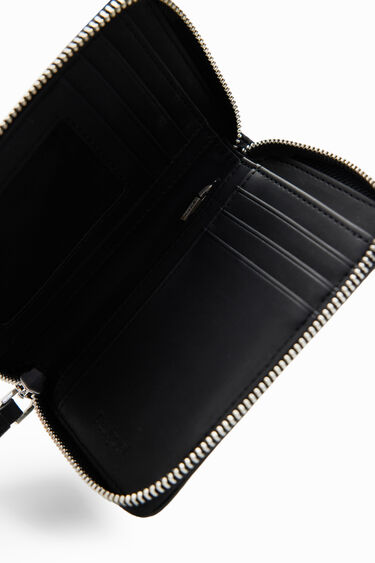 Cartera petita flors encunyades | Desigual