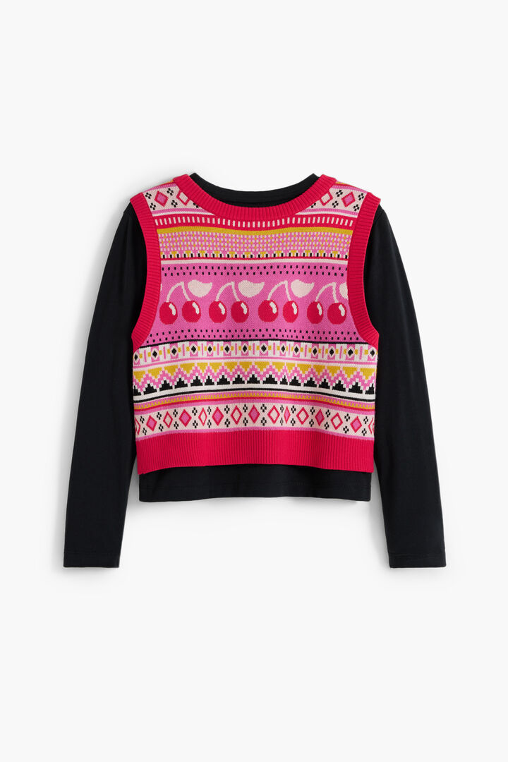 Camiseta 2en1 chaleco | Desigual