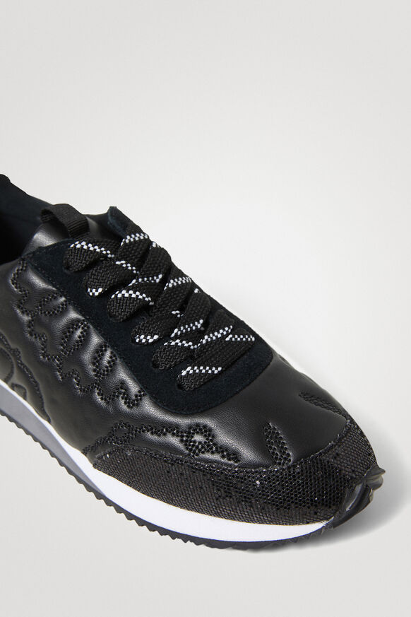 Sneakers runner piel sintética grabada | Desigual