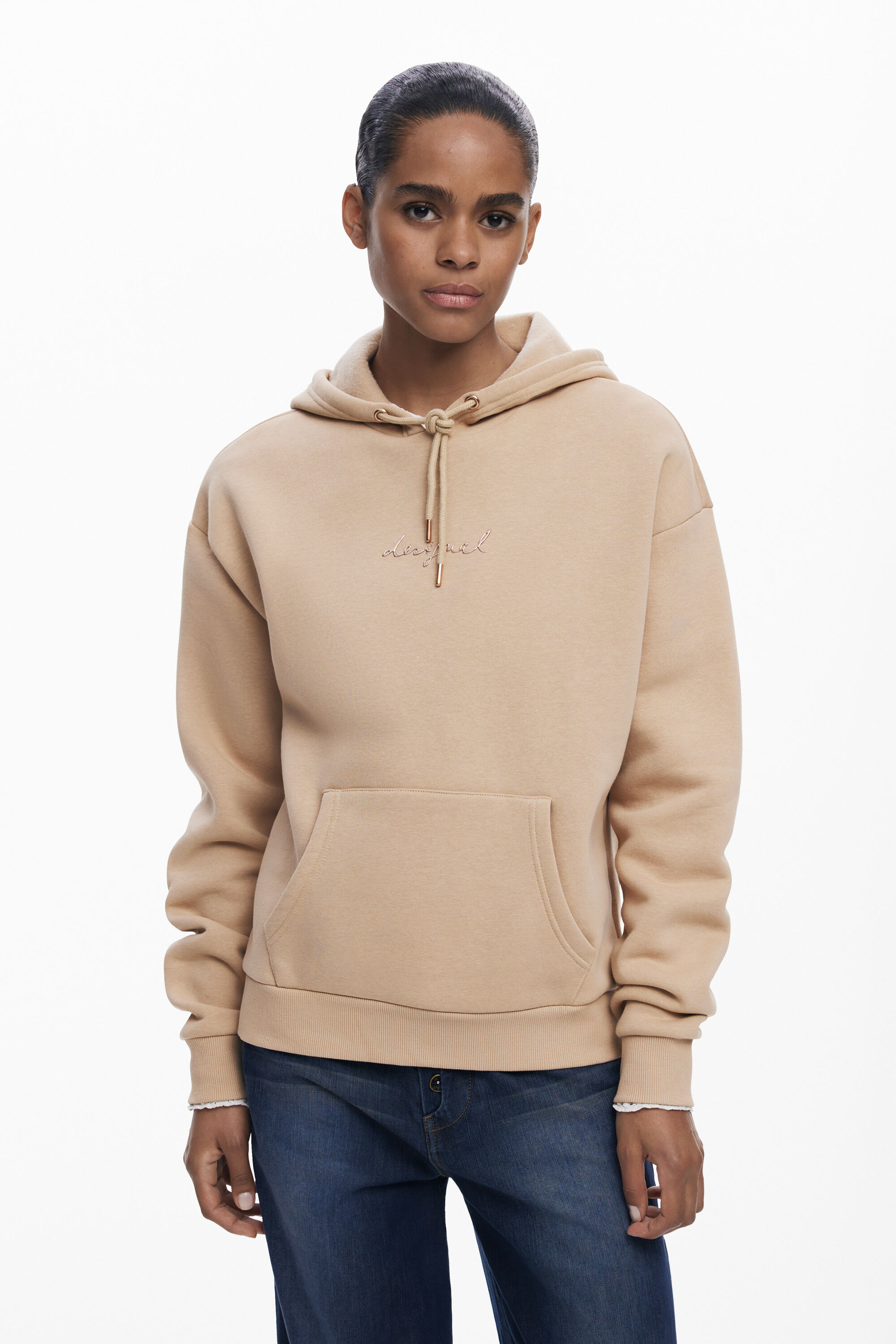 Basic-Sweatshirt mit Logo