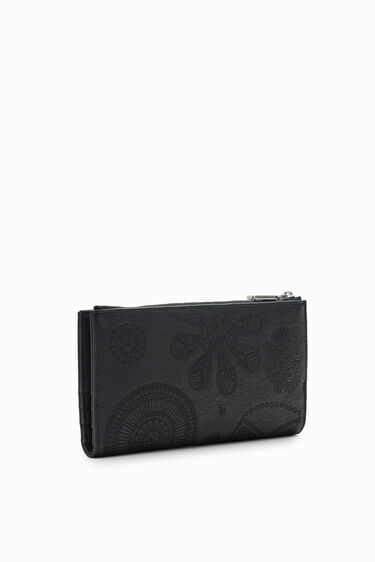 Large embroidered wallet | Desigual