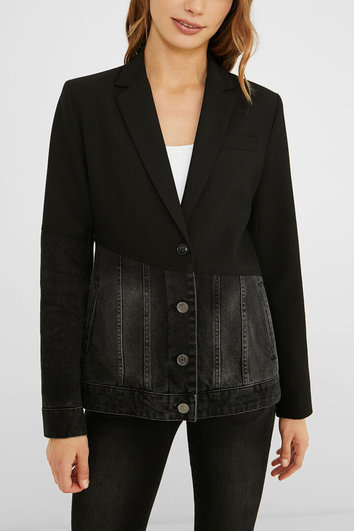 Hybrid denim blazer | Desigual